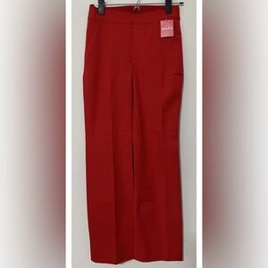 NEW SPANX 20367R Polished Kick Flare in True Red Pull-on Pants Size XS
